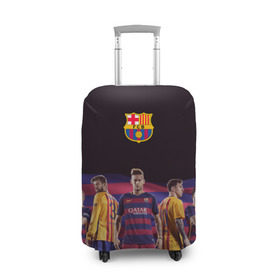 Чехол для чемодана 3D с принтом ФК Барселона , 86% полиэфир, 14% спандекс | двустороннее нанесение принта, прорези для ручек и колес | евро 2016
barca barcelona | иньеста | месси | неймар | пике | суарез