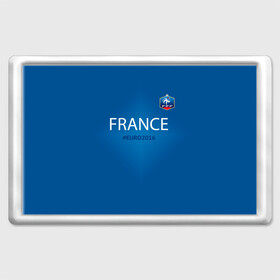 Магнит 45*70 с принтом Сборная Франции 2016 , Пластик | Размер: 78*52 мм; Размер печати: 70*45 | euro2016 | france | футбол