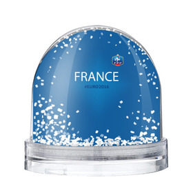 Водяной шар с принтом Сборная Франции 2016 , Пластик | Изображение внутри шара печатается на глянцевой фотобумаге с двух сторон | euro2016 | france | футбол