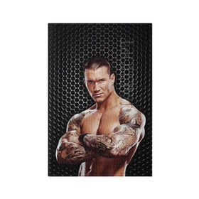 Обложка для паспорта матовая кожа с принтом Randy Orton , натуральная матовая кожа | размер 19,3 х 13,7 см; прозрачные пластиковые крепления | Тематика изображения на принте: randy orton | wwe | рестлинг | чемпион мира