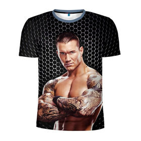 Мужская футболка 3D спортивная с принтом Randy Orton , 100% полиэстер с улучшенными характеристиками | приталенный силуэт, круглая горловина, широкие плечи, сужается к линии бедра | randy orton | wwe | рестлинг | чемпион мира