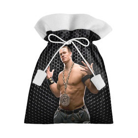 Подарочный 3D мешок с принтом John Cena , 100% полиэстер | Размер: 29*39 см | john cena | wwe чемпион | джон сина