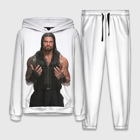 Женский костюм 3D (с толстовкой) с принтом Roman Reigns ,  |  | roman reigns | wwe | роман рейнс