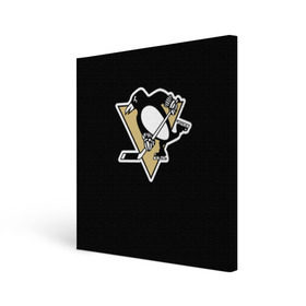 Холст квадратный с принтом Pittsburgh Penguins Crosby , 100% ПВХ |  | crosby | nhl | pittsburgh penguins