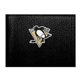 Обложка для студенческого билета с принтом Pittsburgh Penguins Crosby , натуральная кожа | Размер: 11*8 см; Печать на всей внешней стороне | Тематика изображения на принте: crosby | nhl | pittsburgh penguins