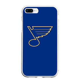 Чехол для iPhone 7Plus/8 Plus матовый с принтом Saint louis blues Tarasenko 91 , Силикон | Область печати: задняя сторона чехла, без боковых панелей | saint louis blues | tarasenko | тарасенко