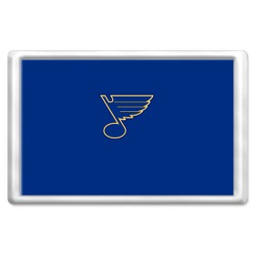 Магнит 45*70 с принтом Saint louis blues Tarasenko 91 , Пластик | Размер: 78*52 мм; Размер печати: 70*45 | saint louis blues | tarasenko | тарасенко