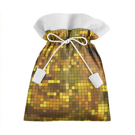Подарочный 3D мешок с принтом Gold style , 100% полиэстер | Размер: 29*39 см | блекс | золото | квадрат | клубы | текстуры
