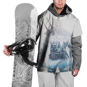 Накидка на куртку 3D с принтом Геральт Охота , 100% полиэстер |  | Тематика изображения на принте: gerald | wild hunt | witcher | ведьмак | геральд | дикая охота