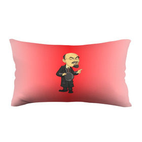 Подушка 3D антистресс с принтом Ленин каррикатура , наволочка — 100% полиэстер, наполнитель — вспененный полистирол | состоит из подушки и наволочки на молнии | lenin | ussr | владимир | ильич | ленин | ссср