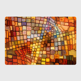 Магнитный плакат 3Х2 с принтом Мозаика , Полимерный материал с магнитным слоем | 6 деталей размером 9*9 см | арт | дизайн | искусство | композиция | краски | мозаика | пазл | цветные камешки