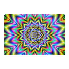 Магнитный плакат 3Х2 с принтом Красочная иллюзия , Полимерный материал с магнитным слоем | 6 деталей размером 9*9 см | Тематика изображения на принте: гипноз | движение | красочный фон | обман зрения | оптическая иллюзия | погружение | текстура | фокус