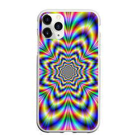 Чехол для iPhone 11 Pro матовый с принтом Красочная иллюзия , Силикон |  | Тематика изображения на принте: гипноз | движение | красочный фон | обман зрения | оптическая иллюзия | погружение | текстура | фокус