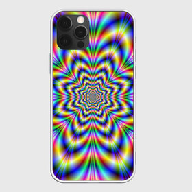 Чехол для iPhone 12 Pro Max с принтом Красочная иллюзия , Силикон |  | Тематика изображения на принте: гипноз | движение | красочный фон | обман зрения | оптическая иллюзия | погружение | текстура | фокус