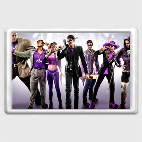 Магнит 45*70 с принтом Saints Row , Пластик | Размер: 78*52 мм; Размер печати: 70*45 | 