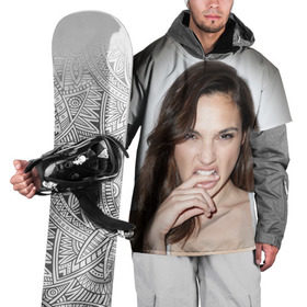 Накидка на куртку 3D с принтом Галь Гадот , 100% полиэстер |  | Тематика изображения на принте: gal gadot | израильская актриса
