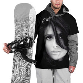 Накидка на куртку 3D с принтом Сальма Хайек , 100% полиэстер |  | Тематика изображения на принте: salma hayek | актриса | мексикано американская | певица | продюсер | режиссёр | сальма хайек