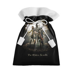 Подарочный 3D мешок с принтом The Elder Scrolls , 100% полиэстер | Размер: 29*39 см | elder | scrolls | tes | древние | свитки