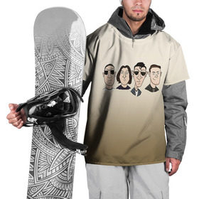 Накидка на куртку 3D с принтом Arctic Monkeys 1 , 100% полиэстер |  | 