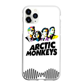 Чехол для iPhone 11 Pro матовый с принтом Arctic Monkeys 2 , Силикон |  | am | arctic | arctic monkeys | monkeys | rock | алекс тёрнер | амы | арктические мартышки | джейми кук | мартышки | мэтт хелдерс. ам | ник омэлли | ник о’мэлли | рок
