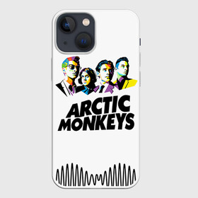Чехол для iPhone 13 mini с принтом Arctic Monkeys 2 ,  |  | am | arctic | arctic monkeys | monkeys | rock | алекс тёрнер | амы | арктические мартышки | джейми кук | мартышки | мэтт хелдерс. ам | ник омэлли | ник о’мэлли | рок