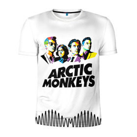 Мужская футболка 3D спортивная с принтом Arctic Monkeys 2 , 100% полиэстер с улучшенными характеристиками | приталенный силуэт, круглая горловина, широкие плечи, сужается к линии бедра | am | arctic | arctic monkeys | monkeys | rock | алекс тёрнер | амы | арктические мартышки | джейми кук | мартышки | мэтт хелдерс. ам | ник омэлли | ник о’мэлли | рок