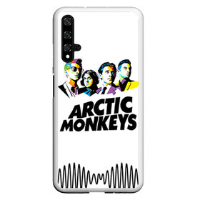 Чехол для Honor 20 с принтом Arctic Monkeys 2 , Силикон | Область печати: задняя сторона чехла, без боковых панелей | am | arctic | arctic monkeys | monkeys | rock | алекс тёрнер | амы | арктические мартышки | джейми кук | мартышки | мэтт хелдерс. ам | ник омэлли | ник о’мэлли | рок