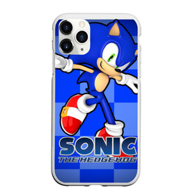Чехол для iPhone 11 Pro матовый с принтом Sonic The-Hedgehog , Силикон |  | sega sonic