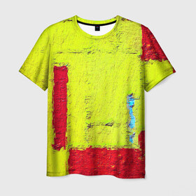 Мужская футболка 3D с принтом Grandeur , 100% полиэфир | прямой крой, круглый вырез горловины, длина до линии бедер | Тематика изображения на принте: grunge | new | арт | гранж | краска | прикольные | цветные