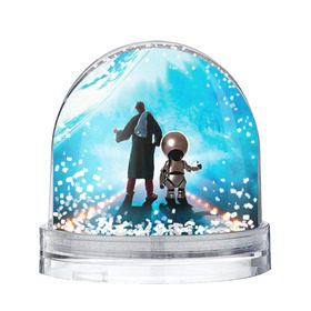 Снежный шар с принтом Автостопом по галактике , Пластик | Изображение внутри шара печатается на глянцевой фотобумаге с двух сторон | автостопом по галактике