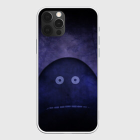 Чехол для iPhone 12 Pro с принтом Мора в лесу , силикон | область печати: задняя сторона чехла, без боковых панелей | Тематика изображения на принте: глаза | лес | муми тролль | туман