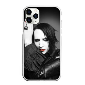 Чехол для iPhone 11 Pro матовый с принтом Мэрилин Мэнсон , Силикон |  | marilyn manson | мэрилин мэнсон