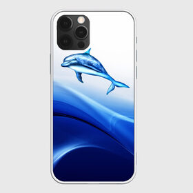 Чехол для iPhone 12 Pro Max с принтом Дельфин , Силикон |  | Тематика изображения на принте: дельфин | море | рыбка