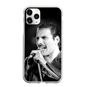 Чехол для iPhone 11 Pro матовый с принтом Фредди Меркьюри , Силикон |  | freddie mercury | queen. | автор песен | британский | вокалист | певец | рок группа | фредди меркьюри