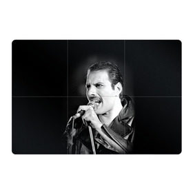 Магнитный плакат 3Х2 с принтом Фредди Меркьюри , Полимерный материал с магнитным слоем | 6 деталей размером 9*9 см | freddie mercury | queen. | автор песен | британский | вокалист | певец | рок группа | фредди меркьюри