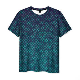 Мужская футболка 3D с принтом Кольца , 100% полиэфир | прямой крой, круглый вырез горловины, длина до линии бедер | new | red | абстракции | круги | новые | прикольные | цветные