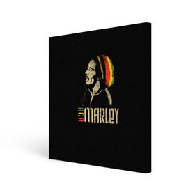 Холст квадратный с принтом Bob Marley , 100% ПВХ |  | bob marley | боб марли | музыка | регги | ямайка