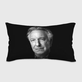 Подушка 3D антистресс с принтом Alan Rickman , наволочка — 100% полиэстер, наполнитель — вспененный полистирол | состоит из подушки и наволочки на молнии | alan rickman