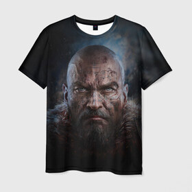 Мужская футболка 3D с принтом Lords of the Fallen , 100% полиэфир | прямой крой, круглый вырез горловины, длина до линии бедер | 
