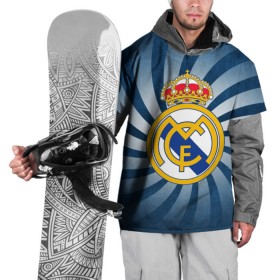 Накидка на куртку 3D с принтом Реал Мадрид , 100% полиэстер |  | real madrid | реал мадрид | футбол