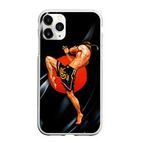 Чехол для iPhone 11 Pro Max матовый с принтом Muay thai 4 , Силикон |  | muay thai