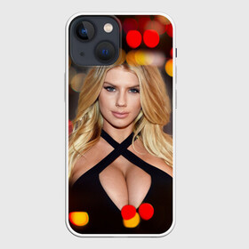 Чехол для iPhone 13 mini с принтом Шарлотта МакКинни ,  |  | Тематика изображения на принте: charlotte mckinney | американская | модель | шарлотта маккинни