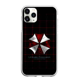 Чехол для iPhone 11 Pro матовый с принтом Umbrella Corporation - 2 , Силикон |  | resident evil | зомби