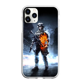Чехол для iPhone 11 Pro Max матовый с принтом Battlefield , Силикон |  | 3 | battlefield | батла | игра