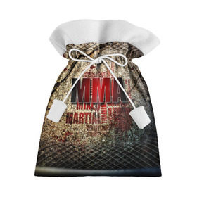 Подарочный 3D мешок с принтом MMA , 100% полиэстер | Размер: 29*39 см | judo | mma | ufc | борьба | единоборства