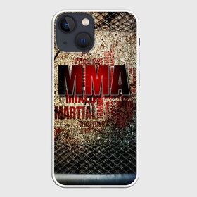 Чехол для iPhone 13 mini с принтом MMA ,  |  | judo | mma | ufc | борьба | единоборства