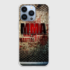 Чехол для iPhone 13 Pro с принтом MMA ,  |  | judo | mma | ufc | борьба | единоборства