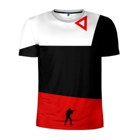 Мужская футболка 3D спортивная с принтом awp cs go , 100% полиэстер с улучшенными характеристиками | приталенный силуэт, круглая горловина, широкие плечи, сужается к линии бедра | awp | contra | counter strike | game