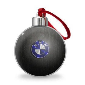 Ёлочный шар с принтом bmw , Пластик | Диаметр: 77 мм | bmw | бмв | лого | логотип