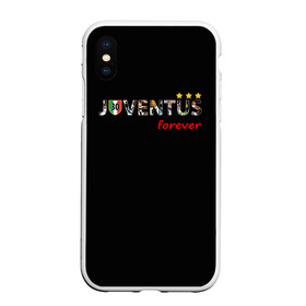 Чехол для iPhone XS Max матовый с принтом JUVENTUS , Силикон | Область печати: задняя сторона чехла, без боковых панелей | juventus | италия | футбол | ювентус